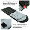 thumbnail image 5 of Alpine Swiss 0°C (32°F) Sleeping Bag Lightweight Waterproof with Compression Sack Adults All Seasons Camping Hiking Backpacking Travel Outdoor Indoor, 5 of 7