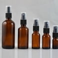 thumbnail image 3 of Lubelski 10/15/20/30/50/100ML Empty Amber Glass Bottle Essential Oil Mist Spray Container, 3 of 7