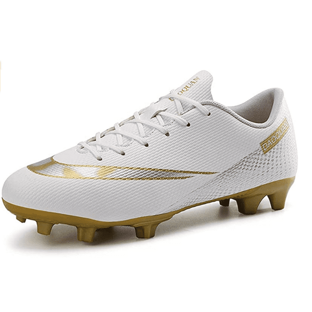 Chaussures de Soccer Athlétiques pour Hommes Pointes Professionnelles Respirantes pour Sports Extérieurs Course Compétition Chaussures de Soccer pour Femmes