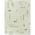 thumbnail image 3 of Carson Carrington Carson Shag Area Rug White/Grey 2'2" x 7' Runner 6' Runner, 8' Runner Runner, Indoor Entryway, Kitchen, Bedroom Silver, Ivory, Cream, 3 of 5