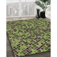 thumbnail image 3 of Ahgly Company Machine Washable Indoor Square Transitional Chocolate Brown Area Rugs, 8' Square, 3 of 7