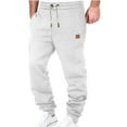 thumbnail image 6 of Tawop Men Sweatpants White Mens Fashion Joggers Sports Pants - Cotton Pants Sweatpants Trousers Mens Long Pants, 6 of 8
