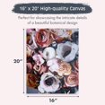 thumbnail image 3 of Kit de pintura por números Pink Picasso 41 x 51 cm, set floral, 3 of 9
