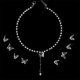 thumbnail image 4 of Collar de aleación de perlas para mujer, elegante colgante de insecto plateado, gargantilla decorativa para fiesta de citas, joyería, regalo de Ropa, zapatos y accesorios Miscelánea Plata Minnieouse AP018547-02, 4 of 6