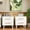 White-2 Pcs, variant on Asofer 2 drawer white nightstand, suitable for any space, waterproof and scratch-resistant, easy to wipe