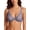 Blue, variant on Deyllo Women Front Closure Bras Lace Push Up Bras Underwire Support Unlined Comfort Black Bras Clothes Size 38C
