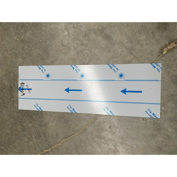 Second Choice- 20 Gauge 304 Stainless Steel Sheet .037" x 12" x 36"-16600118