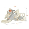 thumbnail image 5 of CIPACHO Bus Themed Slide Toys for Toddler Indoor Outdoor, Playsets Playground Sets for Backyards, Gray, 5 of 11