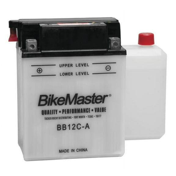 BikeMaster Conventional Battery BB12C-A for Yamaha YFM350X Warrior 1987-2003