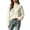 White, variant on Edvintorg Sweater for Women Long Sleeve Casual Pullover Top High Neck Loose Knit Sweaters Plus Size Womens Fashion Army Green XXXL
