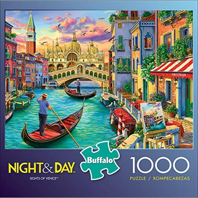 Buffalo Games - Vistas de Venecia - Rompecabezas de 1000 piezas Buffalo Games Buffalo Games