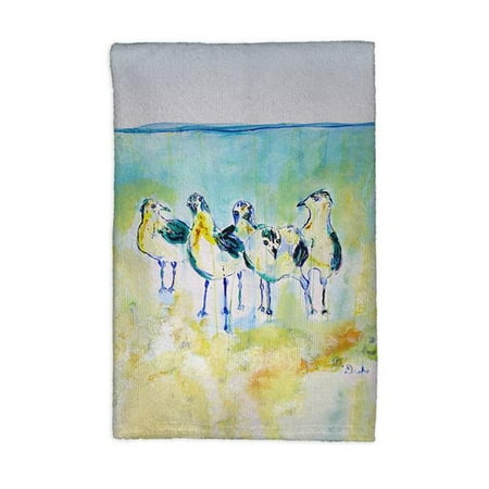 

16 x 25 in. Abstract Gulls II Kitchen Towel