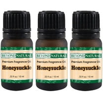 Honeysuckle Fragrance Oil ( 3 x 10 ml ) 100% Pure Aromatic Scented Perfume Pack of 3 by Beyond Natural