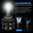 thumbnail image 4 of For Lincoln MKX 2011-2015 Combo 4x White LED Headlight High/Low+ Fog Light Bulbs, 4 of 12