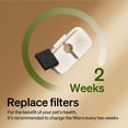 thumbnail image 3 of Petlibro Replacement Filters for Dockstream & Dockstream 2 Cat Water Fountains, Compatible with PLWF105/PLWF115/WF106/WF116, 8-Pack White Filters, 4-Month Supply for Ultra Quiet Pet Water Fountain, 3 of 6