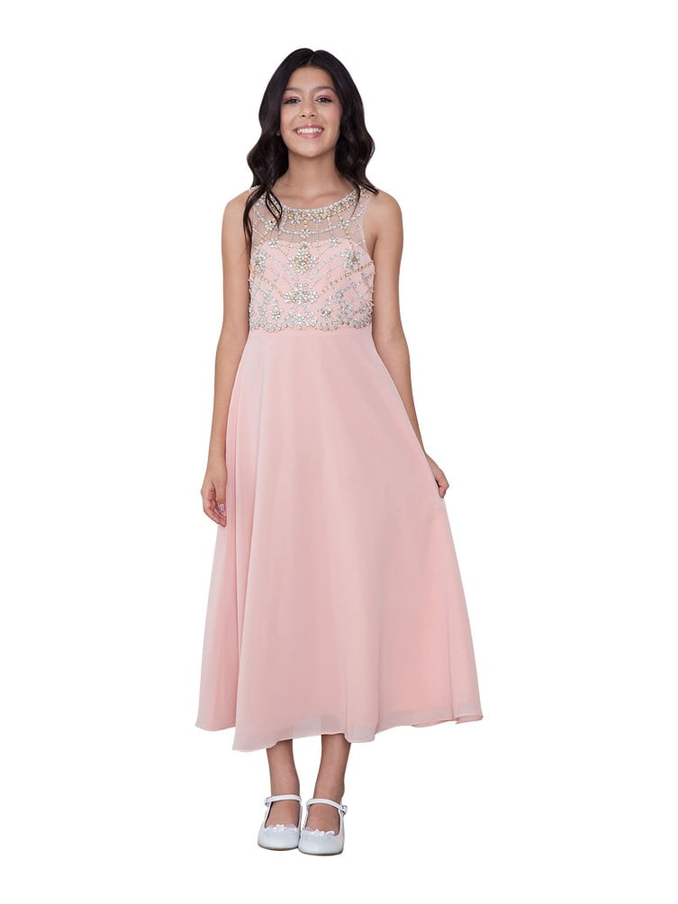 blush pink dresses for juniors