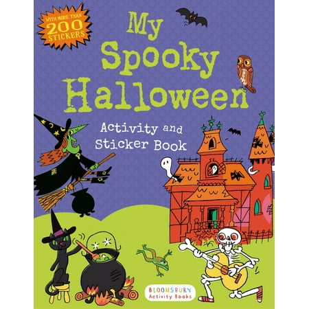 My Spooky Halloween Activity and Sticker Book (Paperback)
