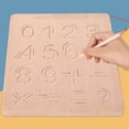 thumbnail image 2 of Tablero de trazado Montessori para escribir, juguete de desarrollo preescolar, juguete educativo infantil, regalos de cumpleaños Número, 2 of 9