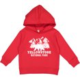 thumbnail image 2 of Inktastic Yellowstone National Park with Bear Mountains and Trees Toddler Hoodie, 2 of 4