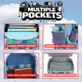 thumbnail image 4 of Disney Stitch Colorful Flower Print 5-Piece Backpack Set, 4 of 8