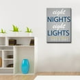 thumbnail image 6 of Ready2HangArt Eight Nights Eight Lights Wrapped Canvas Wall Art, 6 of 6
