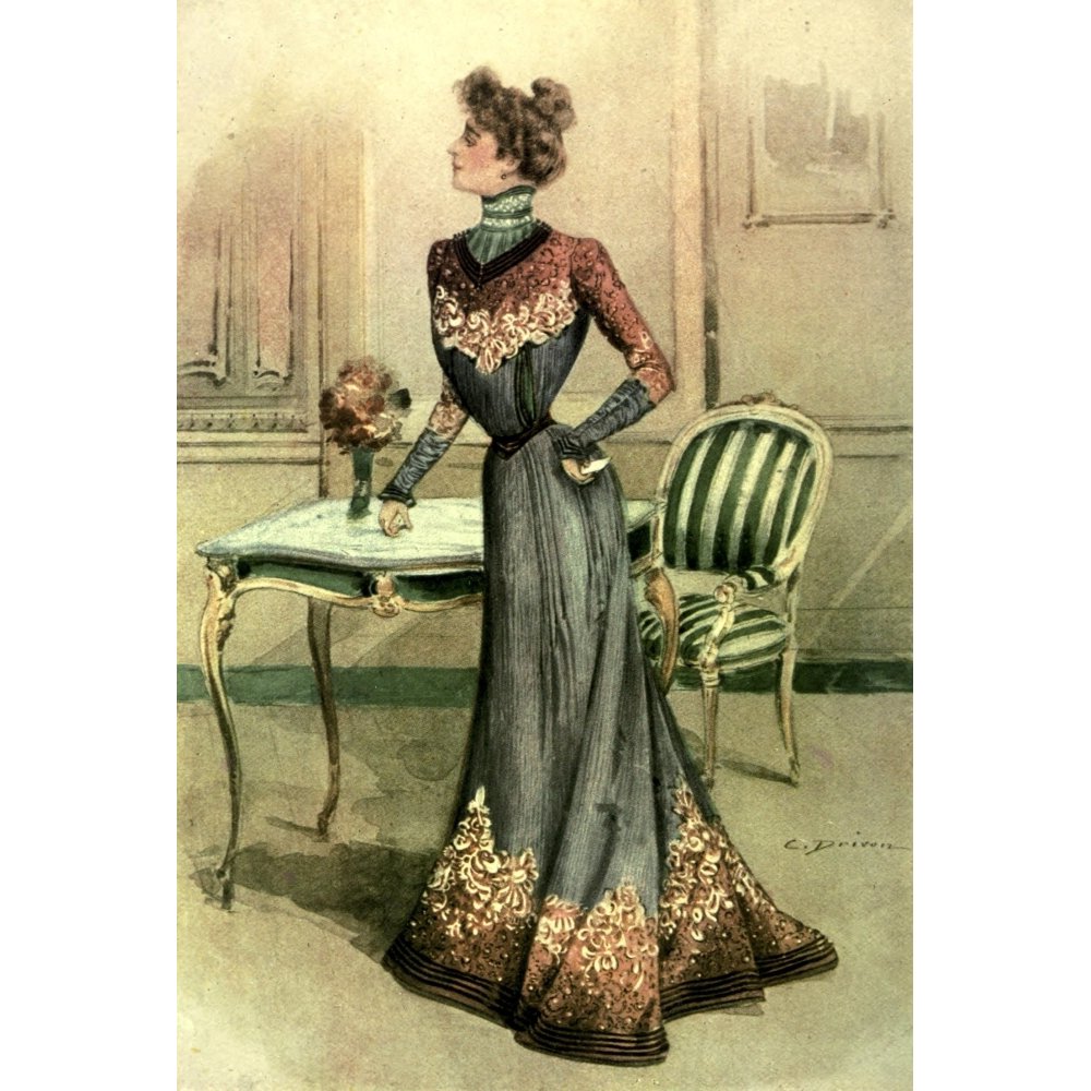 Dame Fashion 1913 Woman of 1900 Poster Print by Unknown (18 x 24 ...