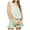 Green, variant on Zkozptok Womens Matching 2 Piece Outfits V Neck Ruffle Trim Sleeveless Button Down Tops Shorts Casual Vacation Sets