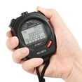 thumbnail image 4 of Sports Stopwatch Timer 10 Memory Digital Stopwatch 3 Line Display, 4 of 8