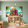 thumbnail image 3 of Decorative Design Hawaiian Banner Tropical Decoration Polynesian Tiki Party Decor for Luau Party Beach Celebration Summer Event, 3 of 8