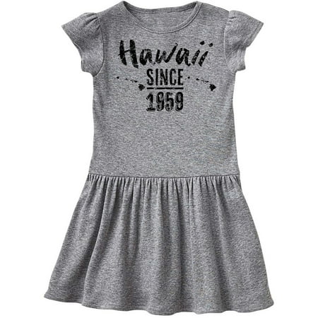 

Inktastic Hawaii Since 1959 Gift Toddler Girl Dress
