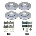 thumbnail image 2 of PowerStop Front and Rear Geomet Coated Brake Rotor and Pad Kit Fits: CHEVROLET Select Models CRK8527, 2 of 3
