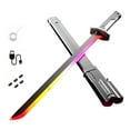 thumbnail image 1 of Chanana Lightsaber 7 Color Flowing Spark Sword, 31.4 inch with Sound Effects, Led Sword Rechargeabl, for Rave Party, Men Gift, 1 of 7