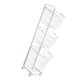 thumbnail image 1 of Carrito de almacenamiento de 3 niveles, carrito de baño, organizador, carrito de almacenamiento con ruedas y estante Blanco, 1 of 9