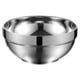 thumbnail image 2 of 1pc Stainless Steel Bowls Double Layer Insulation Deep Dish Tableware Kitchen Tools And Gadgets For Salad Rice Sauce, 2 of 11