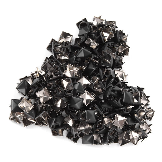 200Pcs Rivets Metal Stylish DIY Shoes Bags Hats Decoration Accessories, Simple Shape, Stylish Design, Easy to Install, Suitable for DIY Bags