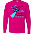 thumbnail image 3 of Inktastic Remembering My Son Suicide Prevention Awareness Long Sleeve T-Shirt, 3 of 5