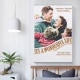 thumbnail image 5 of Its A Wonderful Life(4)Movies Poster Artworks Canvas Poster Room Aesthetic Wall Art Prints Home Modern Decor Gifts 12x18inch(30x45cm), 5 of 6