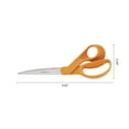thumbnail image 4 of Fiskars Dressmaker Shears 9 inch, Orange, Fabric Scissors, 1 Count, 4 of 9