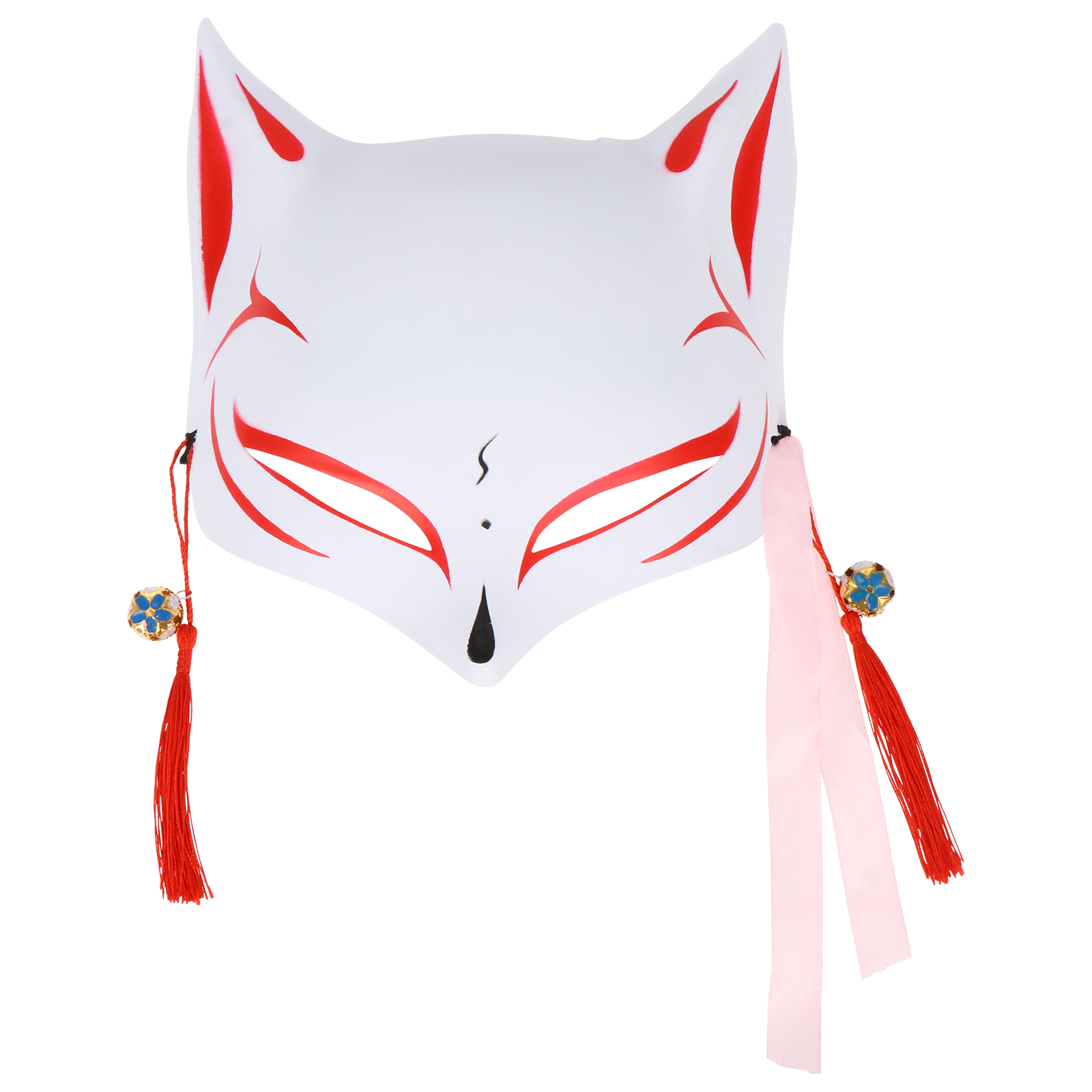 NUOLUX Masks Fox Japanese Kitsune Cosplayface Masquerade Kabuki Animal Costume Costumes Masks