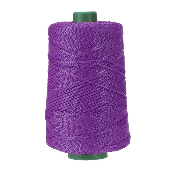 Uxcell Polyester Macrame Cord, 3mm x 219 Yards Polypropylene Cords for DIY Crafts - (Dark Purple)