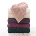 thumbnail image 3 of Nvzi Super Soft Big Towels,6 Pcs Purple Towels - 40*80cm Premium Cotton Towels, Best Towels for Bathroom Luxury, Absorbent Quick-Drying Towels for Daily Use, 3 of 4