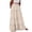 Pink, variant on Cmfcve Maxi Skirt for Women High Waist Ankle‑Length Boho Long Skirt Fall Casual Fashion Eyelet Tiered Ruffle A-Line Skirt with Pockets