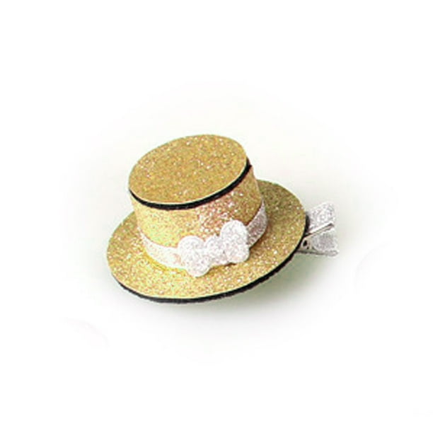Small Hat Hair Clip Hair Clips Princess Hairpin Grooming For Pet Dog Cat Kids Small Hat Hair Clip Hair Clips Princess Hairpin Grooming For Pet Dog Cat Kids