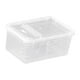 thumbnail image 5 of Caja de alimentación para reptiles, caja de cría, transporte, terrario transparente portátil, jaula de hábitat Estilo A, 5 of 9
