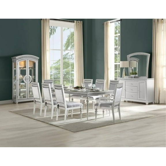 Ergode Arm Chair (Set-2) Fabric & Platinum