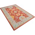 thumbnail image 5 of Rugsotic Carpets Hand Tufted Wool Eco-Friendly 10'x13' Area Rugs Rectangle Red Light Blue Oriental High Pile Thick Handmade Anti Skid Indoor Rug for Living Room, Bedroom K00683, 5 of 6