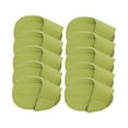 thumbnail image 2 of Funda protectora de cuero PU para cabeza de palo de Golf, funda protectora para taco de Golf, 10 piezas Talla S Verde, 2 of 8