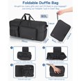 thumbnail image 2 of Bolsa de viaje Urtala de 80 litros, grande, impermeable, 26 pulgadas, con zapatos, 2 of 8