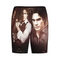 thumbnail image 4 of Ian Somerhalder Vampire Diaries Men's Short Pajama Pants Lightweight Daily Lounge Shorts Bottoms Sleepwear Cozy Soft Home Pajama Pants Shorts, 4 of 9