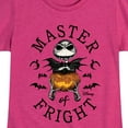 thumbnail image 3 of The Nightmare Before Christmas - Master Of Fright - Toddler And Youth Girls Short Sleeve Graphic T-Shirt, 3 of 5